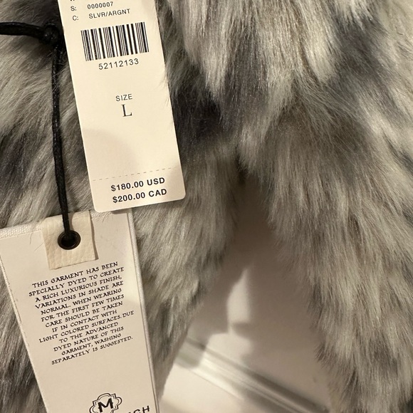 Marrakech Faux Fur / Suede Reversible Jacket - Picture 6 of 6